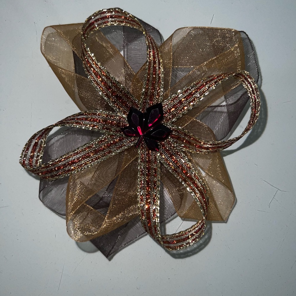 Fall leaves 🍁 Hair Bow